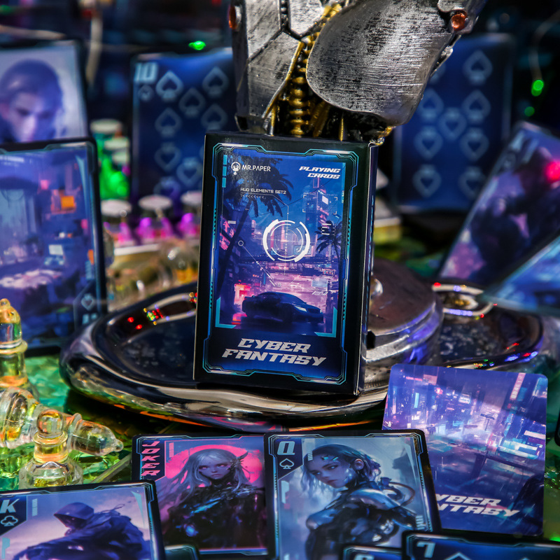 Mr. Paper Personajes de Ciencia Ficción Ciberfantasía Aliexpress Nuevo Cartón de Papel Puzzle Tarjetas de Entretenimiento