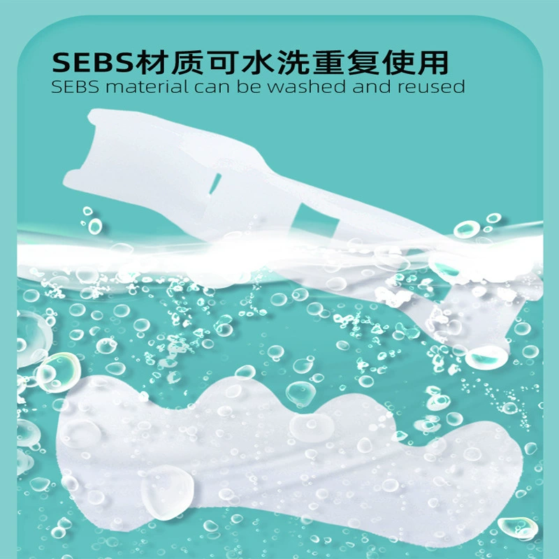 Spot silicone three-hole chain overlapping toe corrector clip toe splitter corrector thumb valgus correction