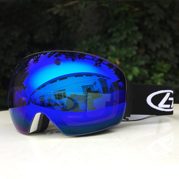 Ski goggles Double-layer anti-fog spherical ski glasses for men and women for outdoor mountaineering windproof eye protection Mirror Gear_voghion.com
