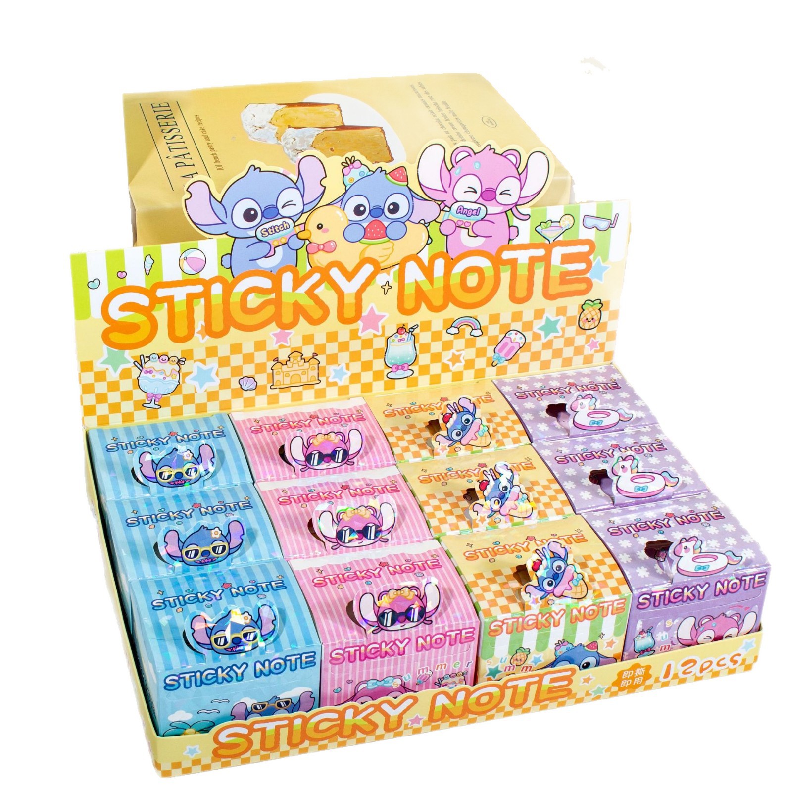 Cartoon baby ear note stick stick