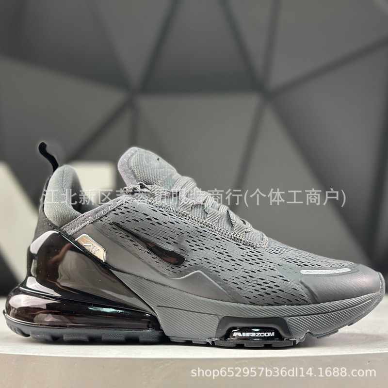 Putian Shoe Factory Direct Sales 270Flyknit Air-Cushioned Mesh Breathable Lightweight Running Shoes Men's and Women's Casual Sports Shoes