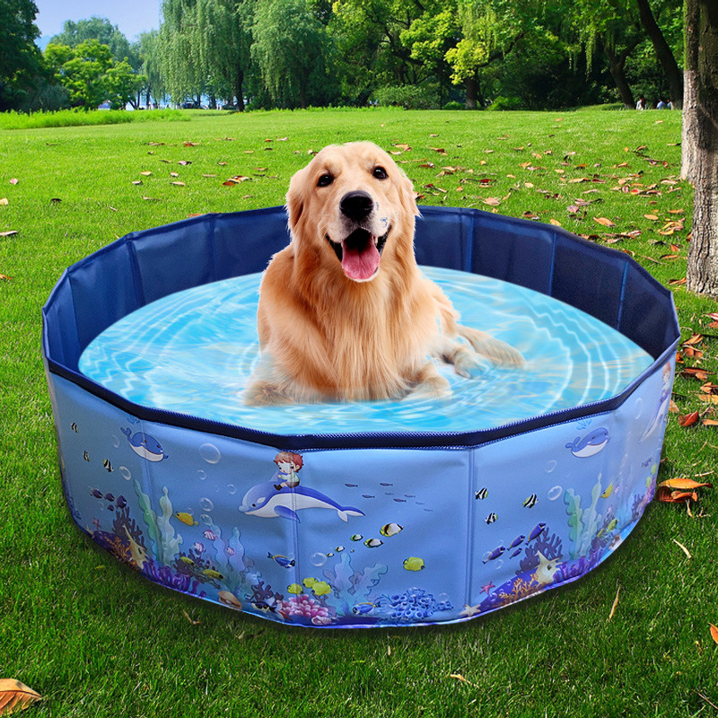 预售 宠物水池 可折叠狗狗洗澡盆儿童戏水海洋池户外便携式游乐池