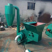 大型除尘饲料粉碎机养殖专业麦秆粉糠机四轮车带秸秆稻草打糠机