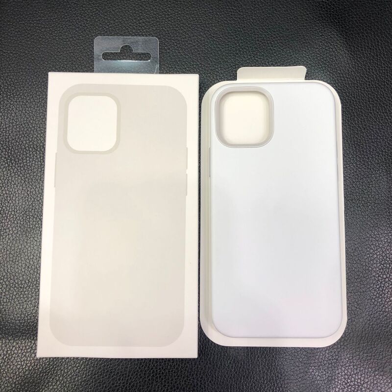 For Apple 12Promax mobile phone case liquid silicone magnetic iPhone12 animation magsafe protective case