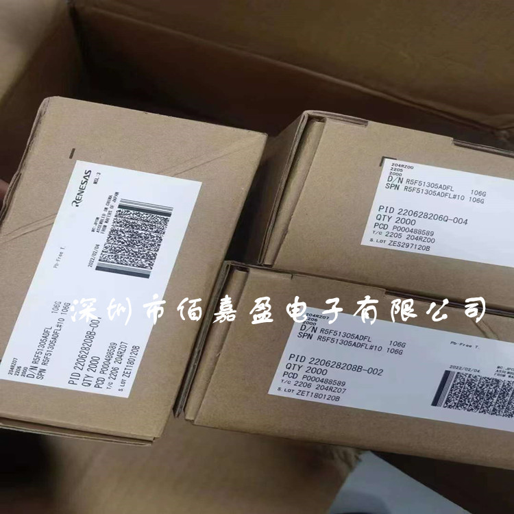 R5F51305ADFL单片机32位微控制器MCU 512KB闪存6个通信通道12位AD