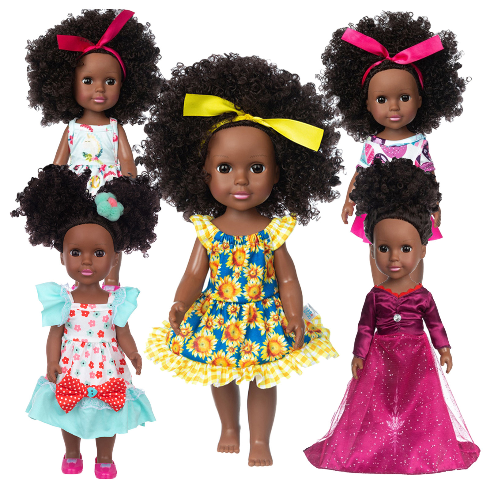 Dibei fábrica simulación bebé renacido muñeca 14 pulgadas American Girl Toy vinilo muñeca jugar casa juguete