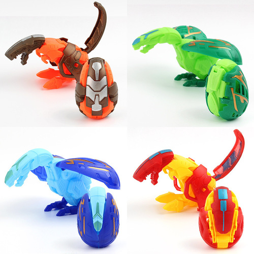 Dinosaur egg deformed egg children's educational toy brain development gashapon boy simulation animal model set gift
