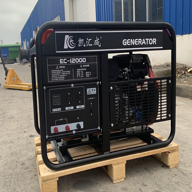 10kw凯汇成品牌采用本田动力单相双缸EC-14000汽油发电机组