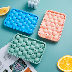 Silicone Ice Ball Mold Freezes Whiskey Spherical Ice Cubes, Food-Grade, for Making Round Balls, Storage Ice Tray