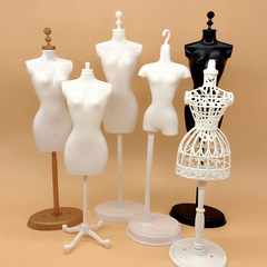 Humanoid mannequin stand, DIY clothing and long dress display rack, doll 1:6 scale backbone