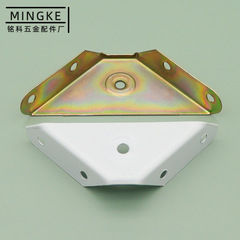 Mingke wholesale colored iron angle steel 90-degree thickened L-shaped right angle angle iron cabinet connection bracket, shelf connection