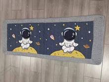 绗缝全棉家用地垫卡通地垫拼接脚垫防滑垫加厚可机洗宠物垫布艺垫