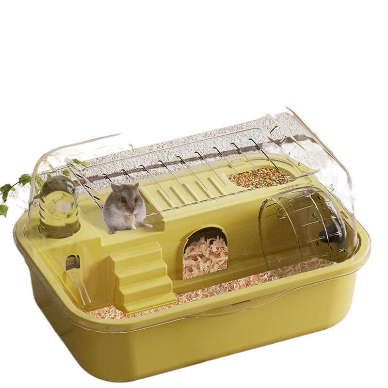 ハムスタースナック小型ケージ二層安い特大専用ハウスアクリルテイクアウト高級用品ヴィラ卸売|undefined