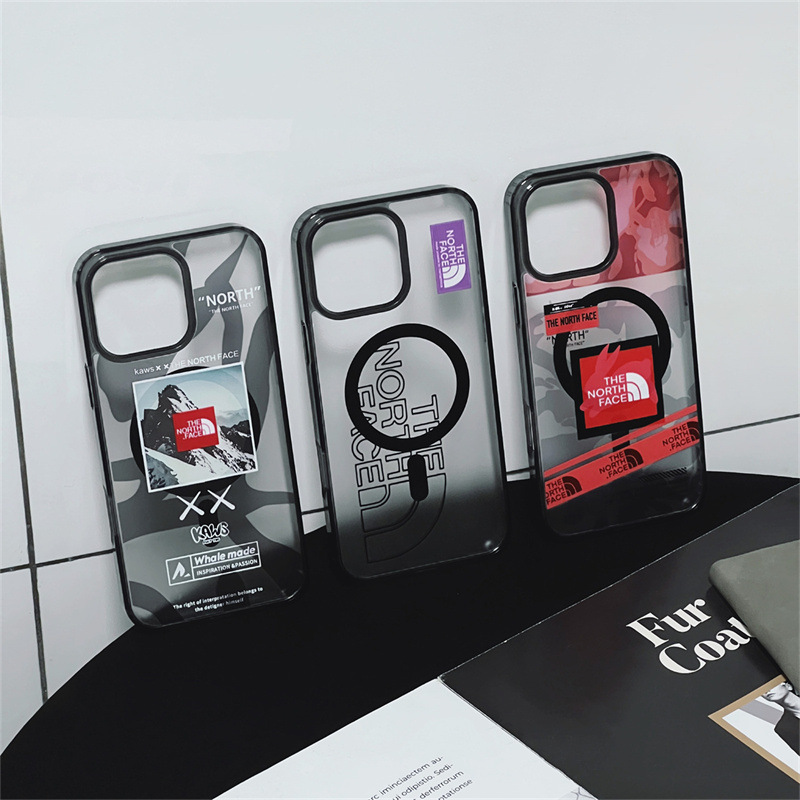 Trendy North Face Snow Mountain 17Pro Phone Case for iPhone 16, Compatible with Apple 11, Magnetic Transparent Cross-Border Protective Cover Trendy North Face Snow Mountain 17Pro Phone Case for iPhone 16, Compatible with Apple 11, Magnetic Transparent Cross-Border Protective Cover
