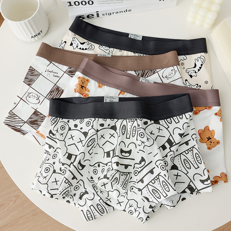 4 graffiti brown bear grid cow migu