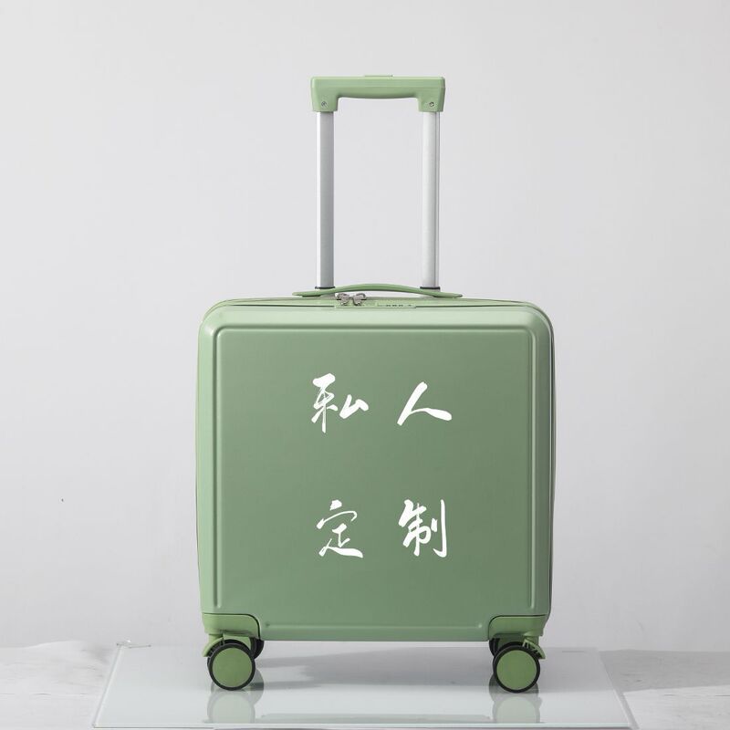 【サンプル限定】新作スーツケース ロゴ柄 パーソナライズ DIY ファッション ボーディングパスワードボックス 20万方向ホイール|undefined