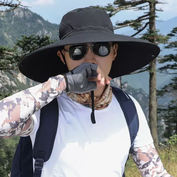 Men's Hats with Large Brim, Fishing Hats, Uv Protection, Sun Protection, Sun Hats, Cool Hats, Wholesale Sun Hats with Large Brim