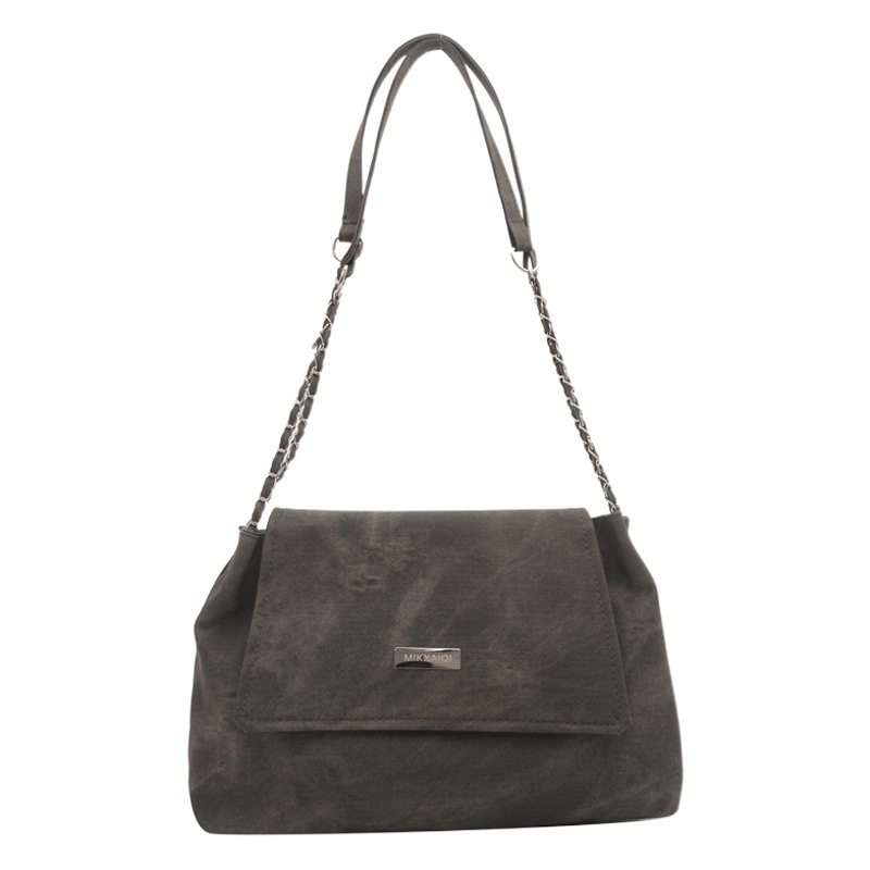 Estilo coreano de moda simple nicho diseño casual bolso de la cadena de las mujeres bolsa de invierno Nueva Moda hombro bolsa de las axilas