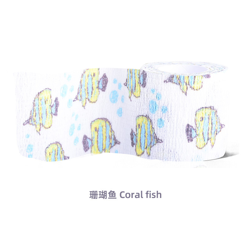 Cinta de transporte de vendaje autoadhesiva no tejida directa de fábrica vendaje deportivo vendaje para mascotas vendaje cinta elástica