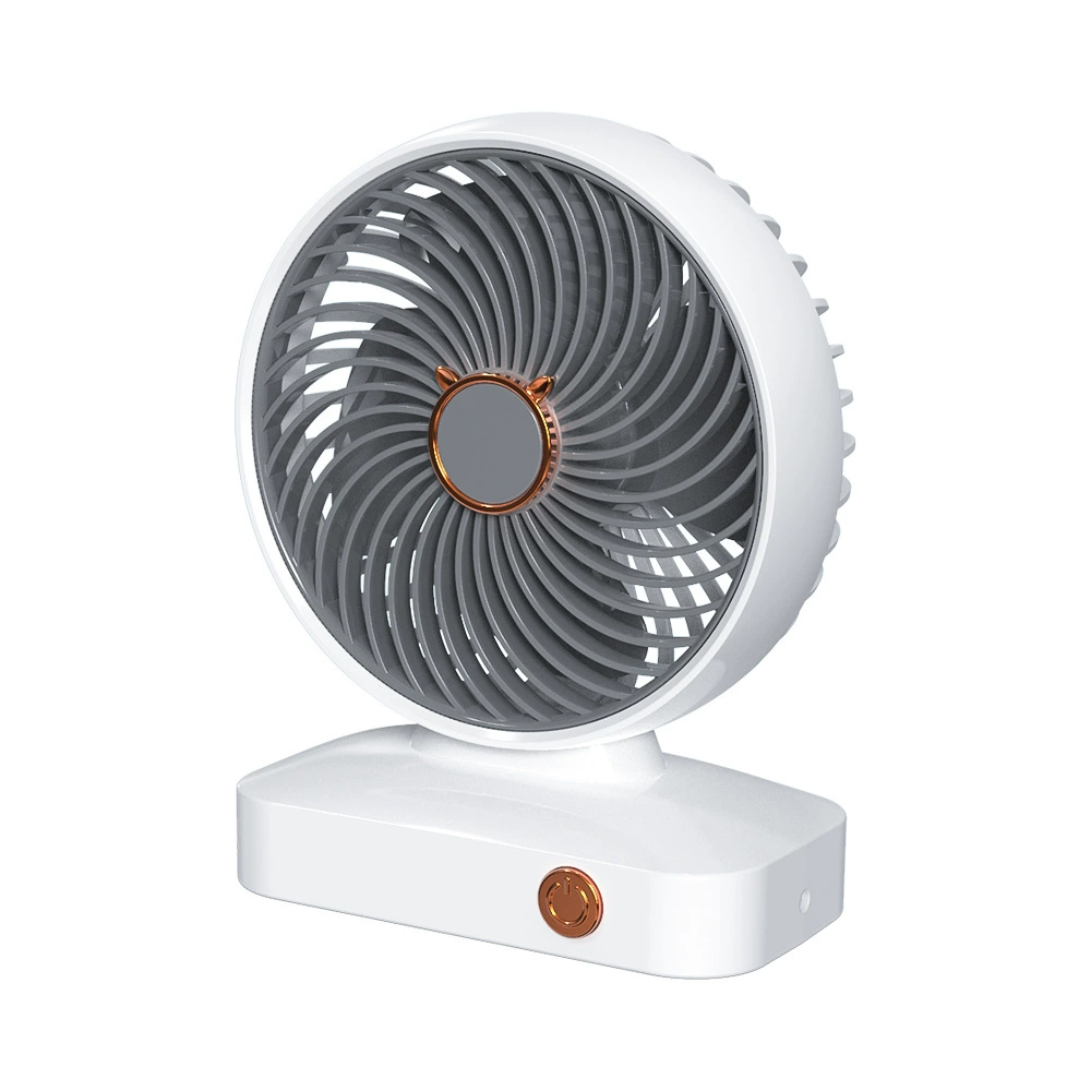 Desktop small fan lasting office worker desk student dormitory circulating fan small USB charging model