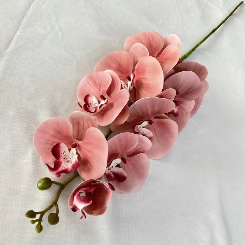 9 фаленопсис 3D-печать Nordic table decoration wedding flower art film фаленопсис высококлассный псевдоме blue purple
