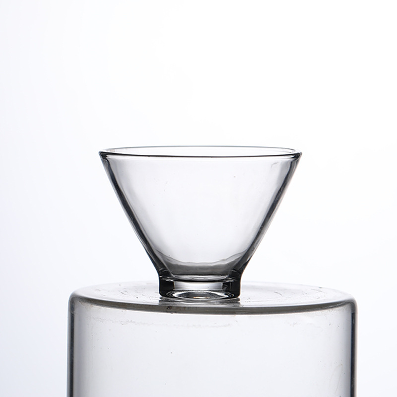 Taza de té de vidrio de estilo japonés taza de té pequeña taza de cristal transparente taza de té de Kung Fu taza de té del hogar taza de té pequeña
