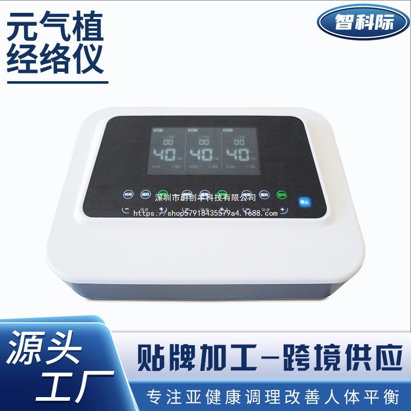 元气值经络仪经络疏通长青理疗仪微电流脉冲仪美容院中国美容仪器
