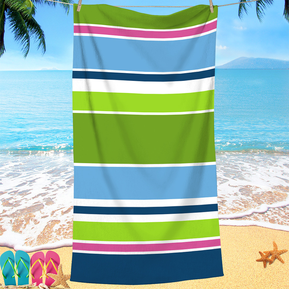 Toalla de playa de microfibra caliente de Amazon Toalla de baño absorbente de mariposa súper grande transfronteriza Towel engrosado