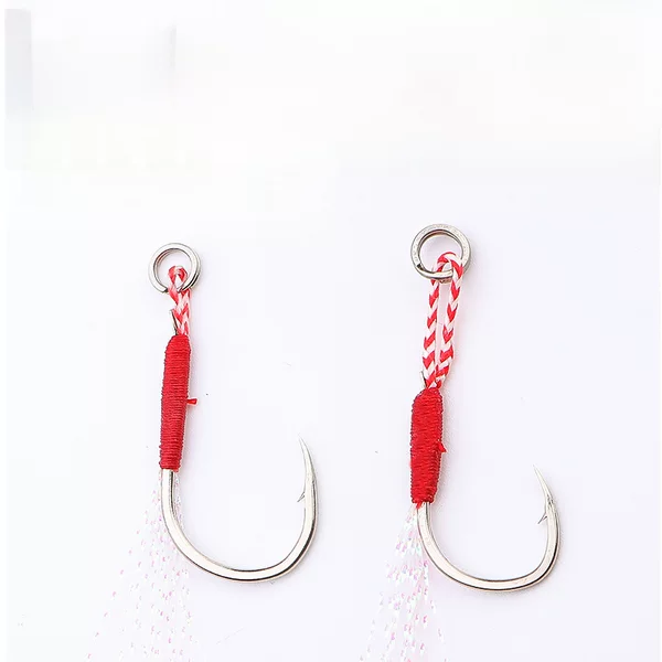TWM triangle tooth iron plate hook sea fishing Luya binding hook accessories bulk fresh water beading bass army fish hook