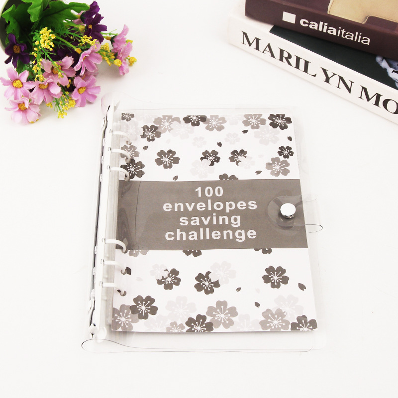 White cherry blossom white clip