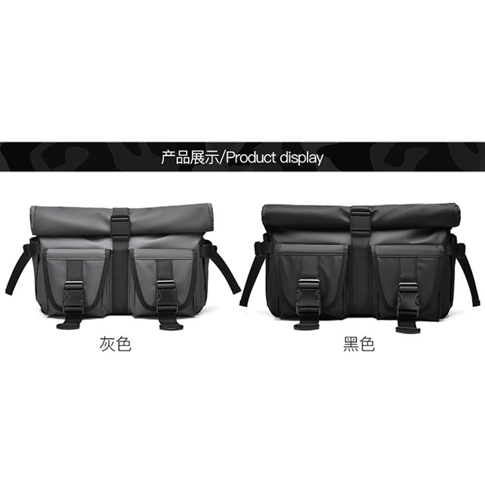 Mochila funcional de expansión de boca enrollada Bolso de ciclismo para hombre Bolso deportivo Bolso de viaje impermeable Bolso diagonal de gran capacidad