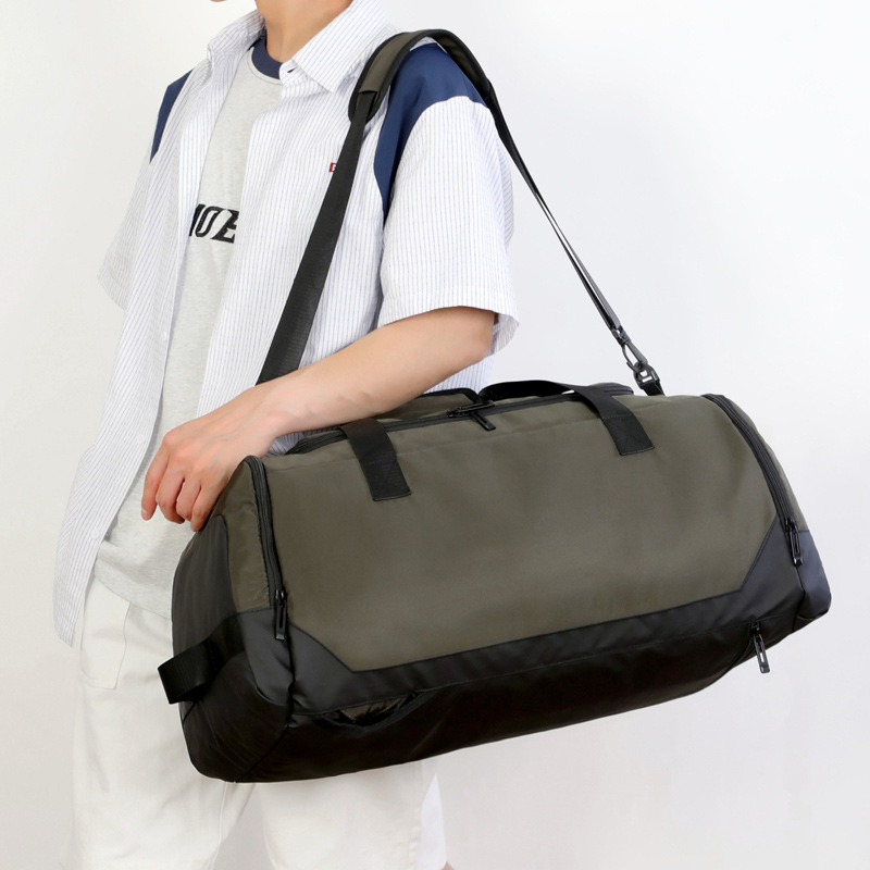 Nueva bolsa de viaje de mano de gran capacidad separación seca y húmeda bolsa de mochila de entrenamiento deportivo bolsa de ejercicios masculino sensación superior