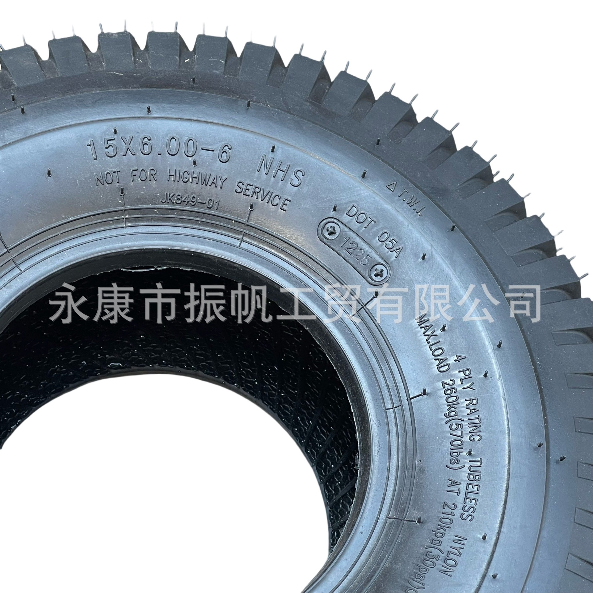 Neumáticos de cortadora de césped neumáticos de carro neumáticos 15x6.00-6 neumáticos de vacío 15 * 6.00-6 neumáticos de carro de nieve