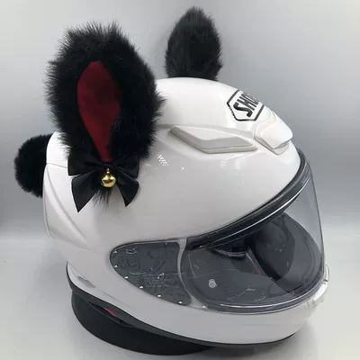 Motosiklet dəbilqələri Cross-Border Hot-Selling Motorcycle Electric - black-with-red-lining-custom-color-retention-bell-handmade-bow