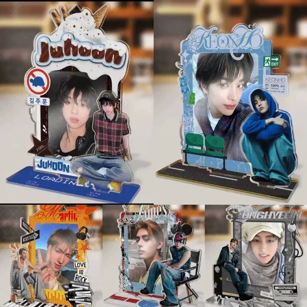 CORTIS Acrylic 3inch Photo Frame Stand - An Ganhao, Jin Zhuxun, Martin - Desktop Decoration for Fans and Collectors