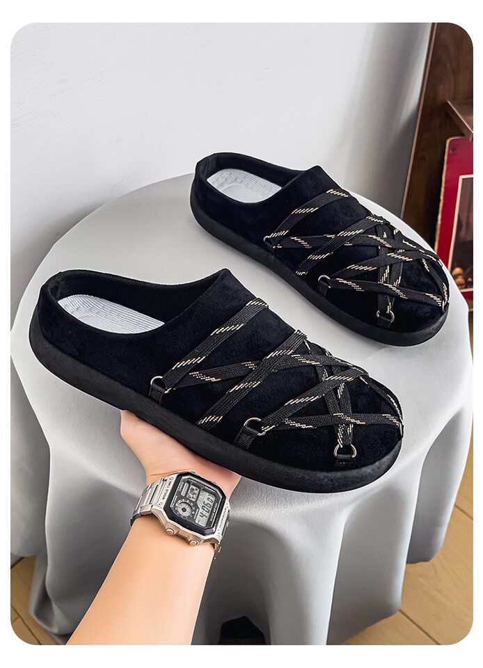 Giày lười nam mũi tròn , đế mềm chống mài mòn, gót thấp 1–3 cm — BW18-1 màu be, BW18-1 màu hạt dẻ, BW18-1 màu đen chi tiết 23