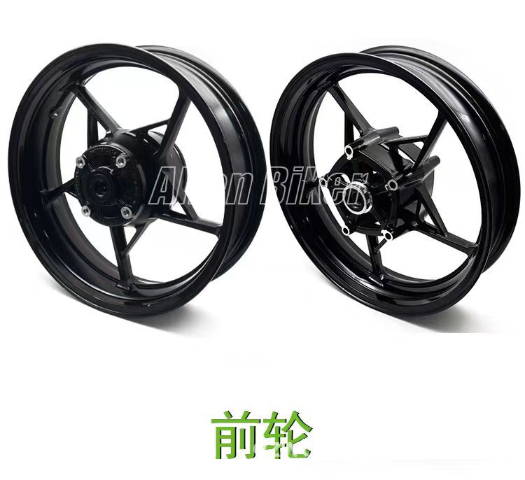 Suitable for Kawasaki Zx4R Zx4Rr Original Front and Rear Aluminum Alloy Wheels Zx4R Wheel Rims