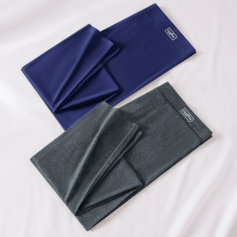 Autumn thin thermal underwear, fitted base trousers, plus size