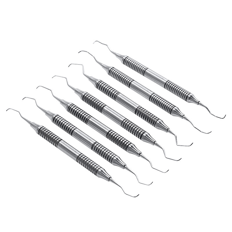 Amazon raspador de mano acero inoxidable subgingival herramienta oral tartar dental calculiador