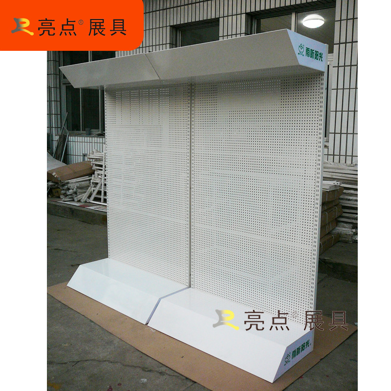 厂家直供电器开关金属亚克力展示架 电动工具电气工具展示架dq62