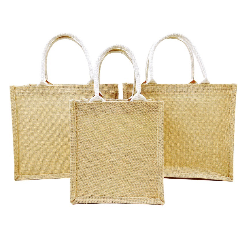 Bolsa de arpillera, bolsa de yute, bolsa de yute retro de lino, bolsa de arpillera personalizada, bolsa de regalo de algodón y lino