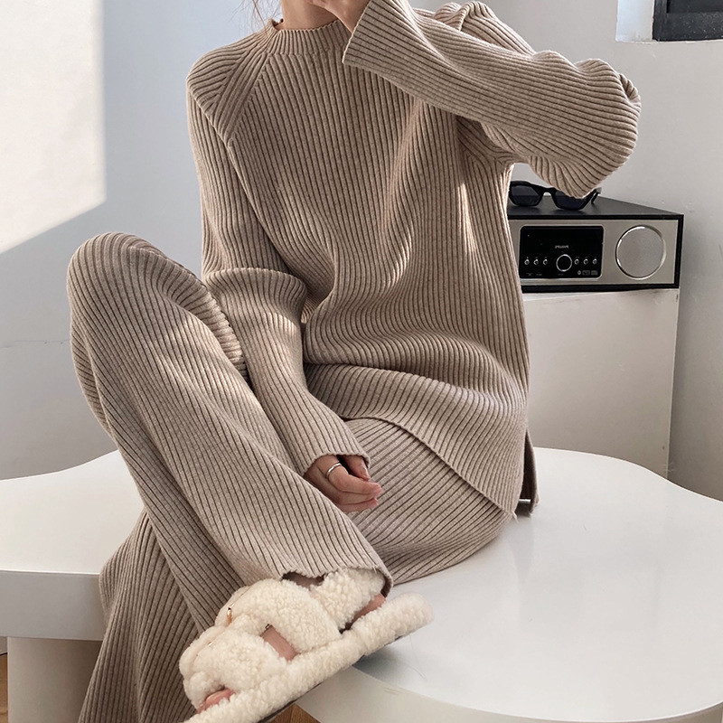 solid color sweater