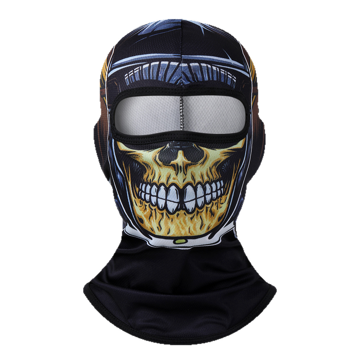 Transfronterizos cráneo cubierta máscara facial para montar protector solar a prueba de viento ventilador secado rápido protector de cuello cubierta para hombres y mujeres deportes al aire libre