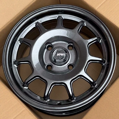 Panda, Bingo, Fit, Swift, Mini, Hub - 15x65j-spun-wheel-graphite-gray-rs-style-ssr-style