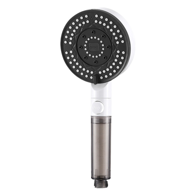 Foreign trade six-gear multi-function pressurized shower head shower nozzle suit bathroom water heater shower head