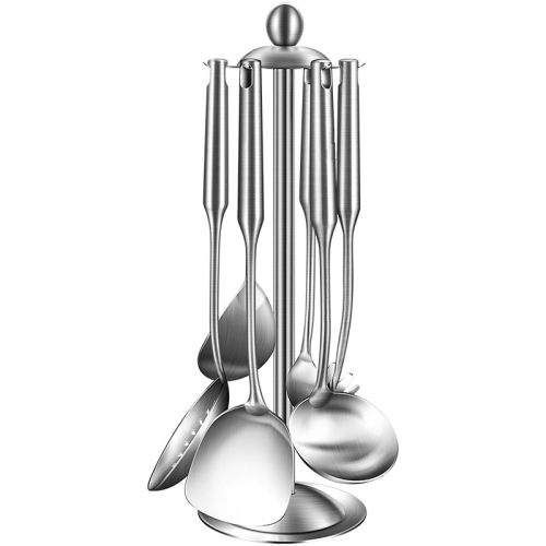 304 stainless steel cooking spoon spatula set kitchen utensils kitchen household spatula soup spoon colander cooking spatula frying hot pot spoon