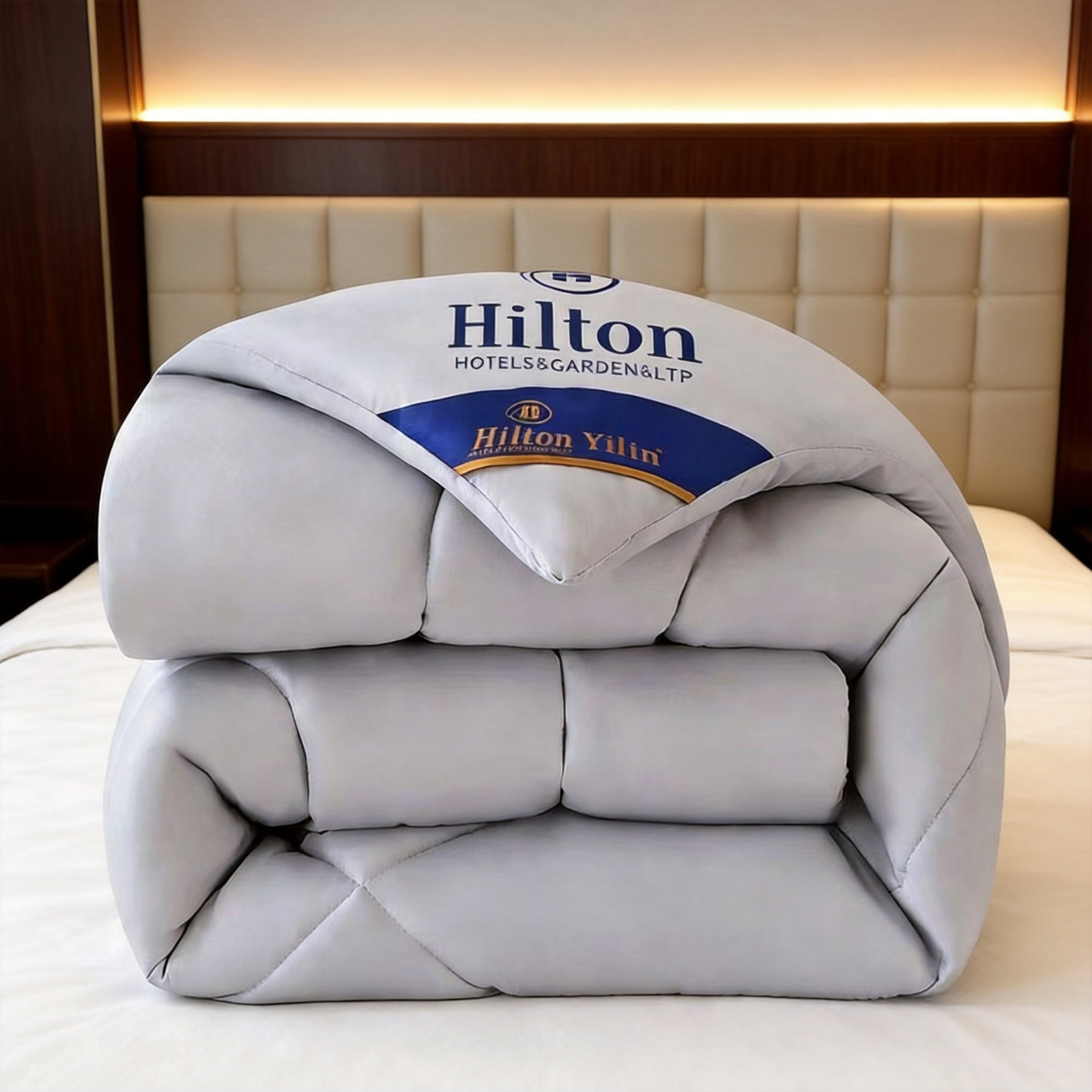 Hotel-style down comforter, thickened and warm, suitable for winter, spring and autumn, single-person student dormitory air-conditioning quilt, cotton quilt core