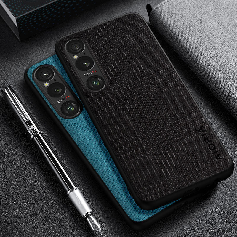 Suitable for Sony Sony Xperia 1 VI Xperia 1 VII classic houndstooth phone case