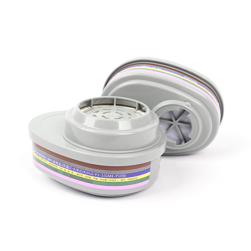 梅思安MSA 10120762 GME-P100 防护多种有毒气体及粉尘滤毒盒