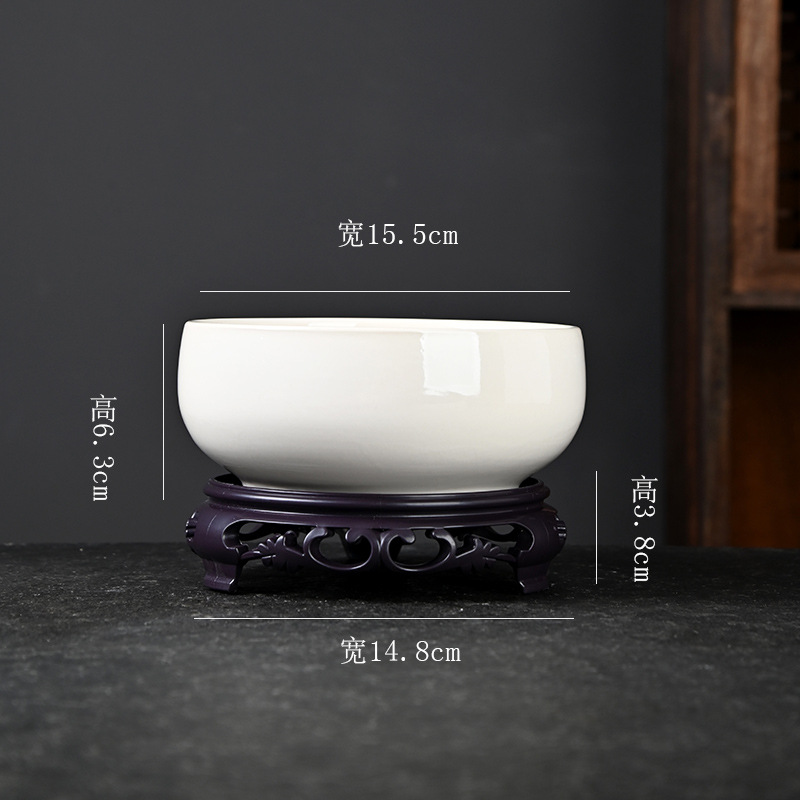 Cuenco de nenúfares, flores de cobre, macetas especiales con paletas, utensilios hidropónicos de cerámica, macetas grandes para el hogar, liquidación al por mayor